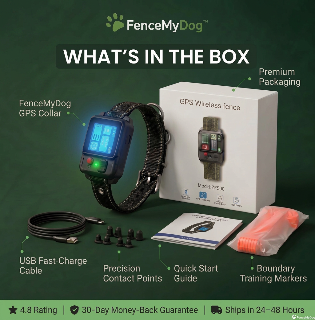 FenceMyDog™ GPS Collar